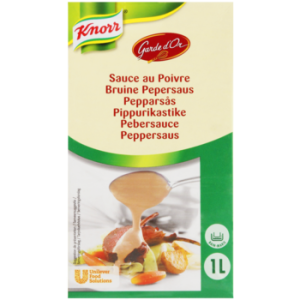 Pepersaus bruin Garde d'or 1 ltr