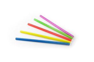 Rietjes milkshake papier 100 st.