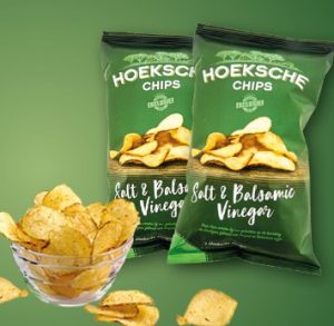 Hoeksche Chips zout basalmico 10x150
