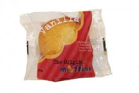 Muffin vanille flowpack 45x55gr.