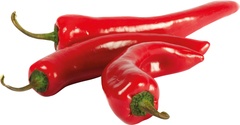 Paprika punt klasse 2 BIO 4x1 kg.