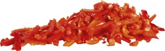 Paprika rood stift 10 mm EKO 1 kg.