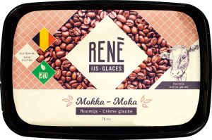 Roomijs Mokka 750ml BIO 6x75 cl