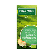 Groene Thee perzik-vlierbloesem BIO 6x20