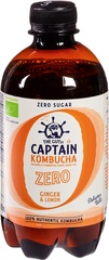 Kombucha Zero Ginger Lemon BIO 12x400 ml