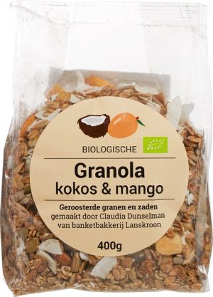 Granola kokos mango BIO 10x400 gr.
