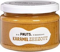 Pindakaas karamel zeezout BIO 6x250 ml.