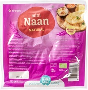 Mini naan naturel BIO 9x280 gr.