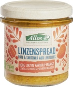 Linzenspread Paprika Mango BIO 6x140 gr.