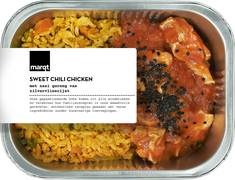 Sweet chili chicken met nasi BIO 1x450 g