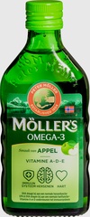 Levertraan appel 1x250 ml.