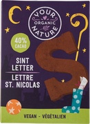 Letter S vegan bruin BIO 12x130 gr.